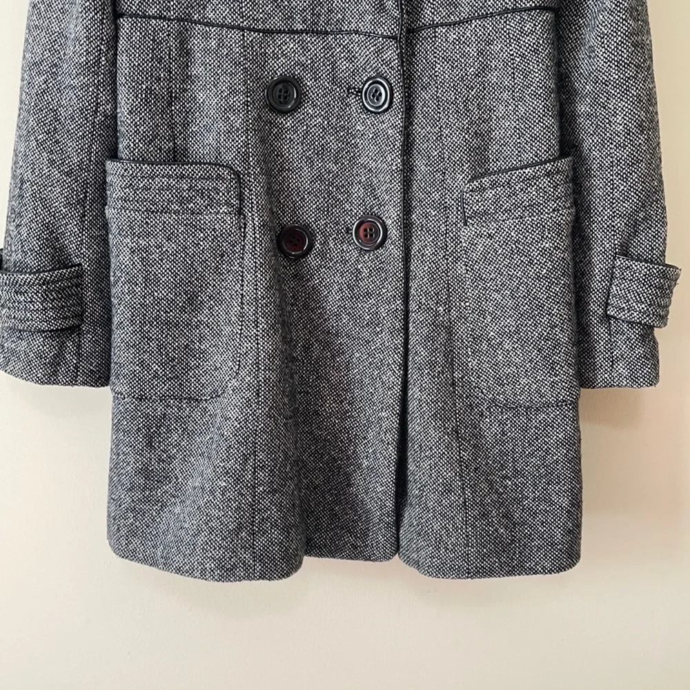 American Rag Wool Blend Tweed Pia Coat S - Picture 9 of 17